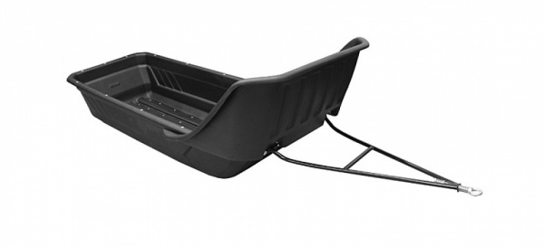 Сани PanZerBox 1900 MAX (узкая) с обвязкой, отбойником и прицепным устройством